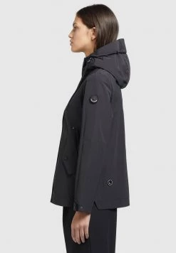 Khujo Femme KAYA Blouson Schwarz -Khujo Soldes e54e55f442ef4f368f549c99f7ae13aa