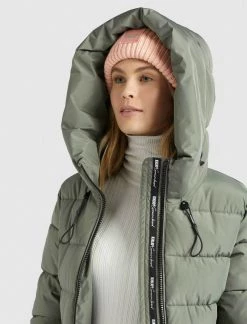 Khujo JILIAS Veste D'hiver Mint Femme -Khujo Soldes e5d80d52a64d405f8a1b0254c7901049