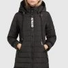 Khujo SHINE2 LIGHT Veste D'hiver Dunkelgrau Femme -Khujo Soldes e6e2241906224bf8996923c9f9efbe97