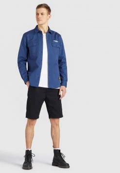 Khujo Homme ROGER Chemise Blue 14 Khujo Homme ROGER Chemise Blue -Khujo Soldes e783936aebce43a392335c809ce54f3d