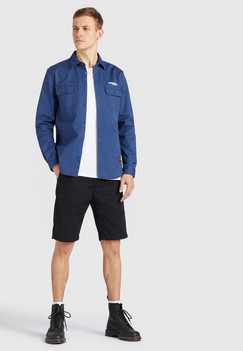 Khujo Homme ROGER Chemise Blue 6 Khujo Homme ROGER Chemise Blue – Image 4