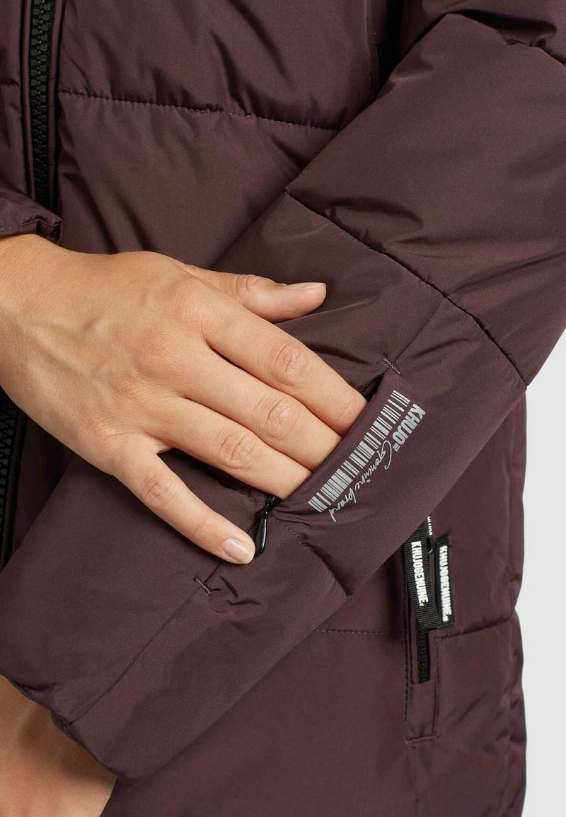 Khujo JILIAS Veste D'hiver Weinrot Femme 7 Khujo JILIAS Veste D'hiver Weinrot Femme – Image 5
