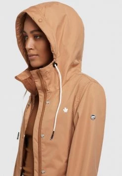 Khujo Femme LAUREN Trench Toffee -Khujo Soldes e89e19851d7143b8bbf1db1f656f6a10