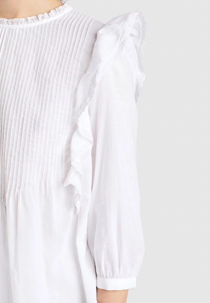 Khujo Femme HALIA Blouse Weiß 7 Khujo Femme HALIA Blouse Weiß – Image 5