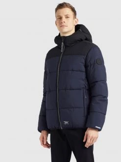 Khujo Homme UDAY Veste D'hiver Dunkelblau