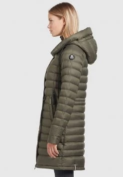 Khujo Femme NIANA2 SHINE Veste D'hiver Dunkeloliv -Khujo Soldes e96c723cac04479fae49e5767057543f