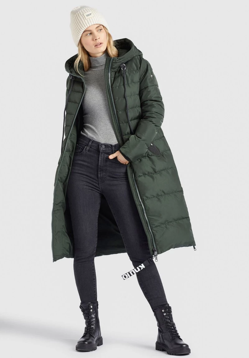 Khujo Femme SONE LIGHT Veste D'hiver Dunkelgrün 4 Khujo Femme SONE LIGHT Veste D'hiver Dunkelgrün – Image 2