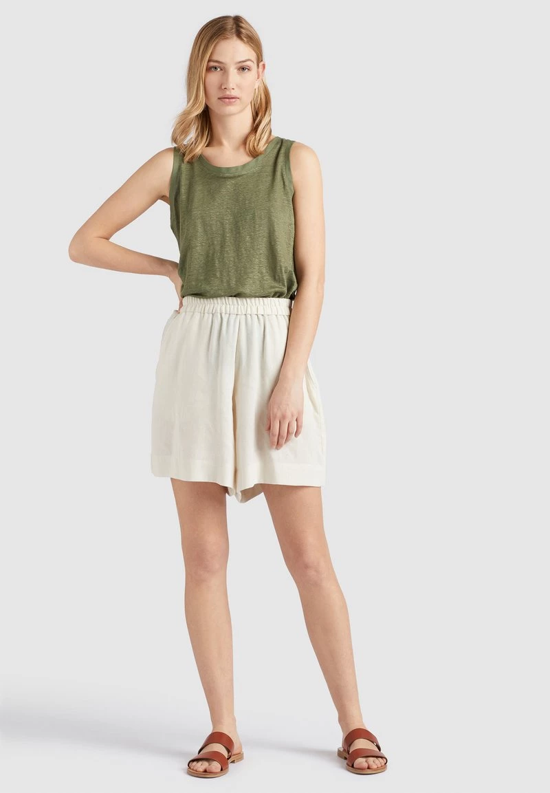 Khujo KEILANI Débardeur Oliv Femme 3 Khujo KEILANI Débardeur Oliv Femme