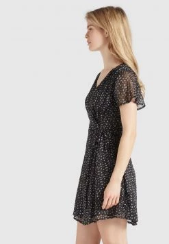 Khujo VARVARA Robe De Jour Black/blue Femme 14 Khujo VARVARA Robe De Jour Black/blue Femme -Khujo Soldes e9b8424d081b4209aa0f3c73c5391bd7