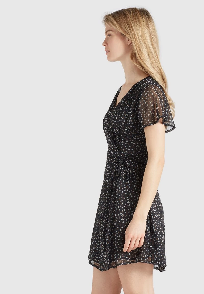 Khujo VARVARA Robe De Jour Black/blue Femme 6 Khujo VARVARA Robe De Jour Black/blue Femme – Image 4