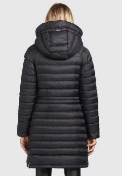 Khujo Femme MANTEL NIANA SHINE Veste D'hiver Schwarz -Khujo Soldes ead58f6a69514d0ab048fe29b28f1626