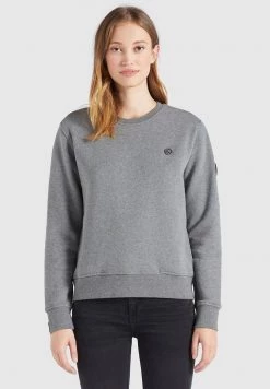 Khujo Femme LISEL Sweatshirt Grau Meliert
