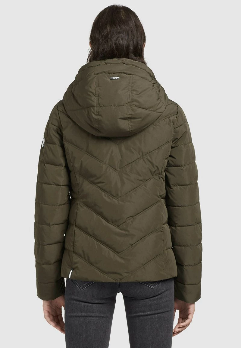Khujo EIJA2 Veste D'hiver Dunkeloliv Femme 5 Khujo EIJA2 Veste D'hiver Dunkeloliv Femme – Image 3