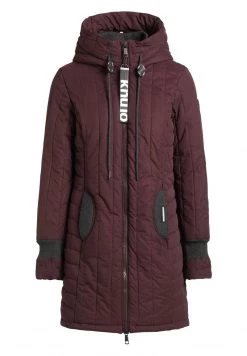 Khujo Femme JERRY PRIME Veste D'hiver Weinrot -Khujo Soldes eca2546534ad45688a5a3628535b4298