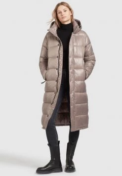 Khujo Femme CORINNA SHINY Veste D'hiver Taupe Glänzend 15 Khujo Femme CORINNA SHINY Veste D'hiver Taupe Glänzend -Khujo Soldes ecca55b9a195444b99c75cfa1611c2ed