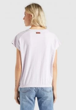 Khujo MARIKA T Shirt Imprimé Flieder Meliert Femme -Khujo Soldes ed116f45467a467ab6338d7e7a752796
