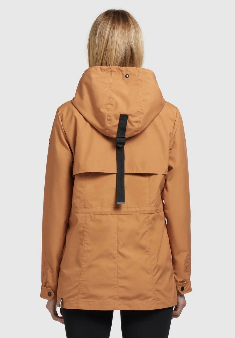 Khujo FELINA Veste Imperméable Toffee Femme 5 Khujo FELINA Veste Imperméable Toffee Femme – Image 3
