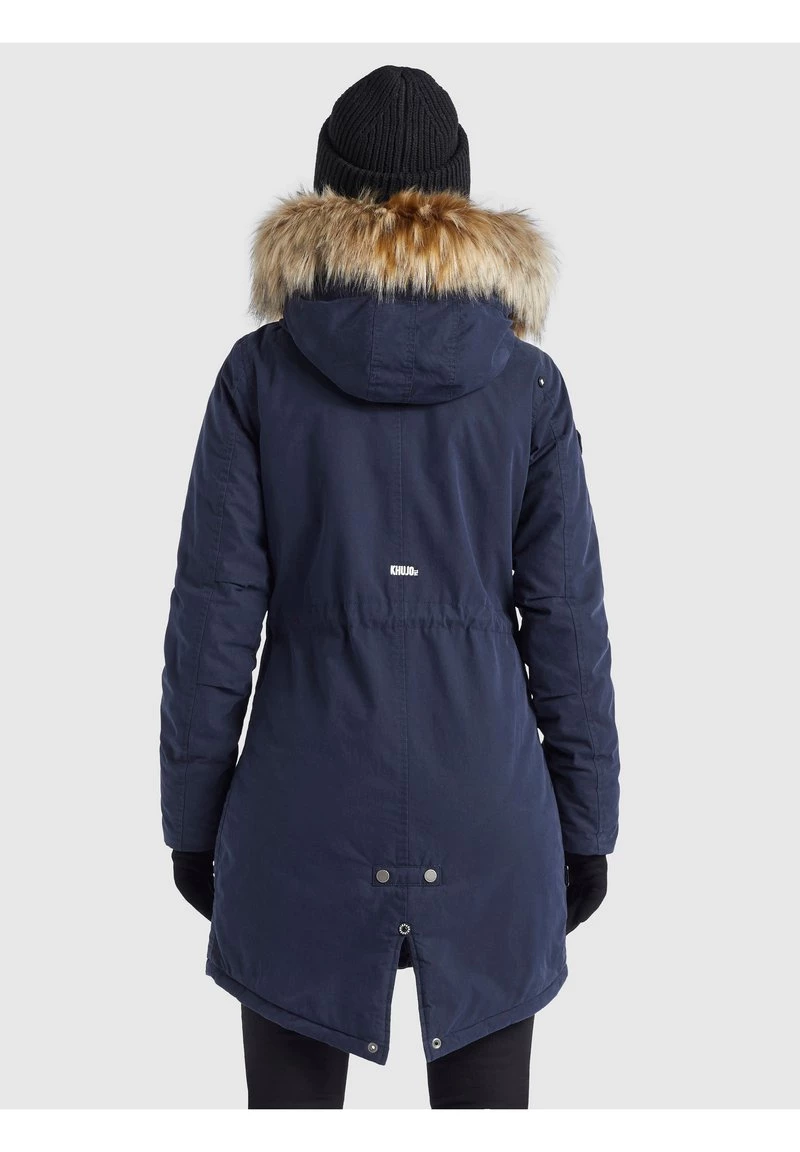 Khujo CODISH Veste D'hiver Dunkelblau Femme 5 Khujo CODISH Veste D'hiver Dunkelblau Femme – Image 3