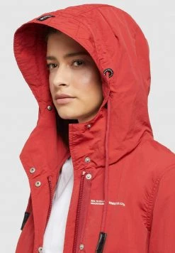 Khujo Femme CAIMA Parka Rot -Khujo Soldes eebcef0d61b34d7182a04b2797bf02fa