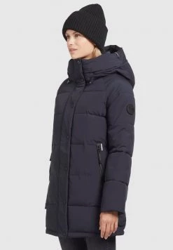 Khujo Femme DORASI Veste D'hiver Dunkelblau -Khujo Soldes ef210397fcff4b8185a1a5def8e53d91