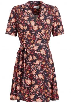 Khujo Femme FROMMET Robe De Jour Orange Rot Gemustert 17 Khujo Femme FROMMET Robe De Jour Orange Rot Gemustert -Khujo Soldes f02516de282746528486842637ed7f56