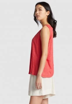 Khujo KEILANI Débardeur Red Femme -Khujo Soldes f040ded1be41477f8d6713d6ecd9ed8e