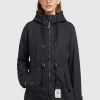 Khujo Femme SESIA Parka Schwarz -Khujo Soldes f05f8c4139474d459061112fd7007584