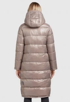 Khujo Femme CORINNA SHINY Veste D'hiver Taupe Glänzend 13 Khujo Femme CORINNA SHINY Veste D'hiver Taupe Glänzend -Khujo Soldes f0d3dbae967c4091a1de187ef72c1992