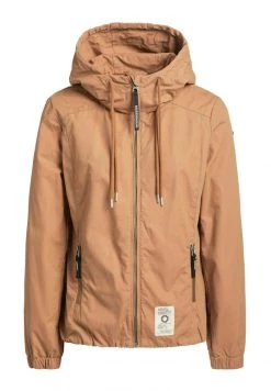Khujo ROLAVA Veste Légère Toffee Femme -Khujo Soldes f0f49736fa8c499ba30ec0f5f716b7f0