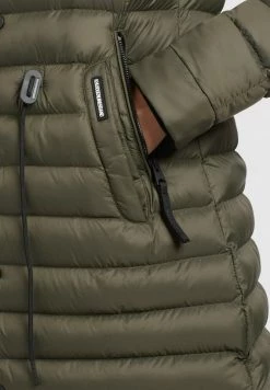 Khujo Femme NIANA2 SHINE Veste D'hiver Dunkeloliv -Khujo Soldes f18dbc77ff2e4c75ae2583122012a0c4