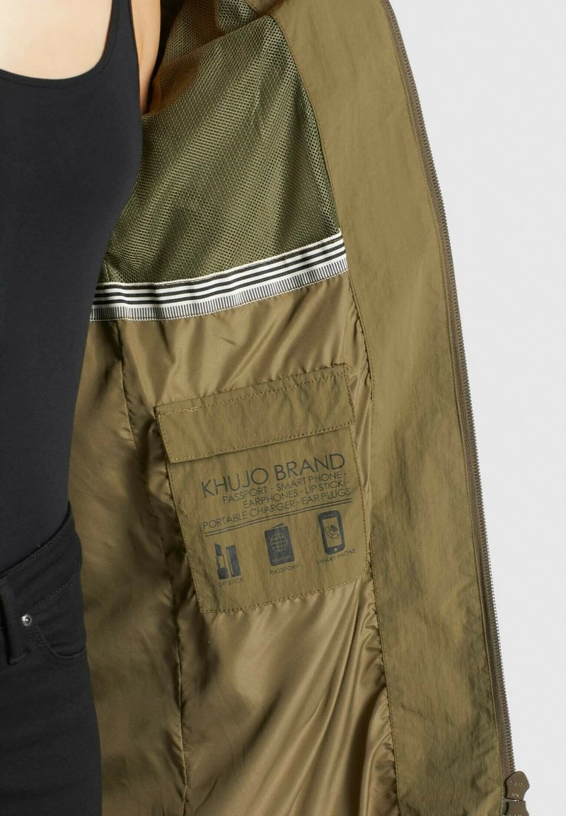 Khujo VOYA Parka Khaki Femme 10 Khujo VOYA Parka Khaki Femme – Image 8