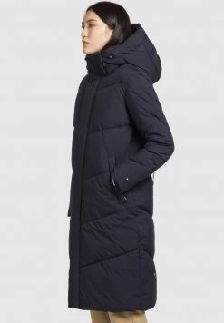 Khujo Femme TORINO Veste D'hiver Dunkelblau -Khujo Soldes f21a17d671fa454b914b63c55db42bd4