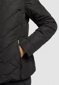 Khujo EIJA2 Veste D'hiver Schwarz Femme -Khujo Soldes f270677dca5c497dac181c4ae0c1fe64