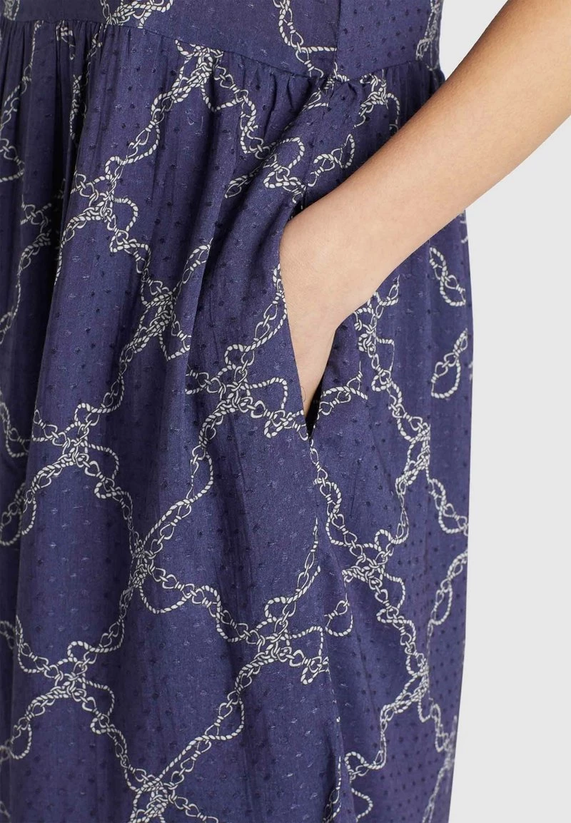 Khujo RASHAN Robe De Jour Purple Femme 8 Khujo RASHAN Robe De Jour Purple Femme – Image 6