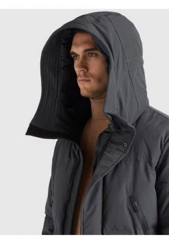 Khujo Homme GORD Veste D'hiver Dunkelgrau -Khujo Soldes f412dd95148345d28d708d8e03a06816