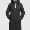 Khujo Femme ARIBAY PEACHED Veste D'hiver Schwarz -Khujo Soldes f436d47bf82c4f58a451b3955b9af887