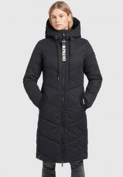 Khujo Femme ARIBAY PEACHED Veste D'hiver Schwarz