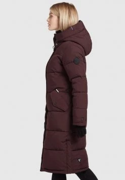 Khujo DAKOTA Veste D'hiver Weinrot Femme -Khujo Soldes f44f9d6a13c3470bac4f10f2b26925ad