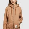 Khujo ROLAVA Veste Légère Toffee Femme -Khujo Soldes f45b72609f884a50be8a4ea5c14a9207