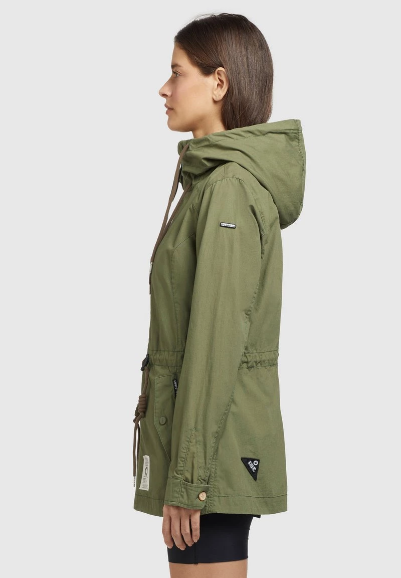Khujo SESIA Parka Oliv Femme 6 Khujo SESIA Parka Oliv Femme – Image 4