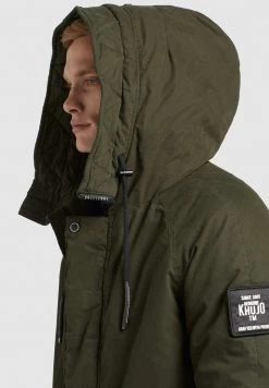 Khujo HOLDER Veste D'hiver Dunkelgrün Homme -Khujo Soldes f4c3c9d5fd074deeacc00a8ae6e4a70e