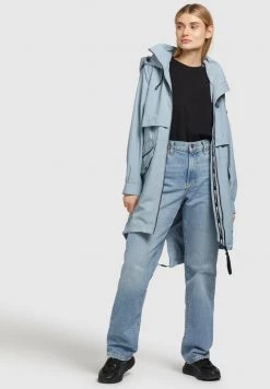Khujo ARIANA Parka Hellblau Femme -Khujo Soldes f4faab0dd79d4b099094c2efbde95303