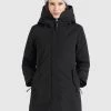 Khujo Femme MANAMA Veste D'hiver Schwarz -Khujo Soldes f5c917df59e649a2addacc0d88c783e7