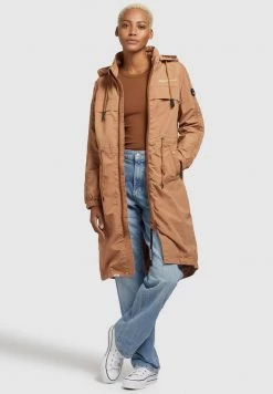 Khujo VOYA Parka Toffee Femme -Khujo Soldes f5dc6c06e1ee4252b4464e50fbca1ced