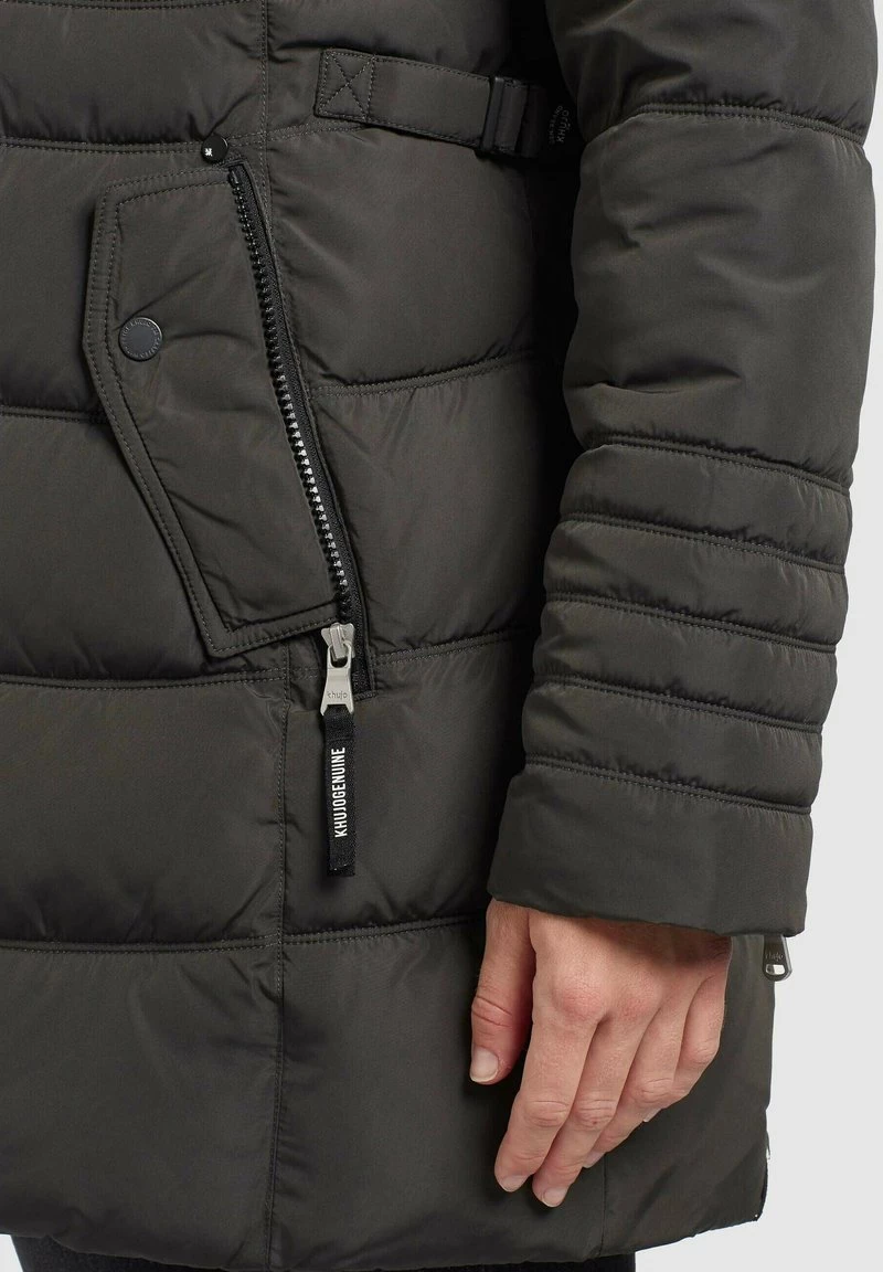 Khujo AMARAY2 Veste D'hiver Dunkelgrau Femme 10 Khujo AMARAY2 Veste D'hiver Dunkelgrau Femme – Image 8
