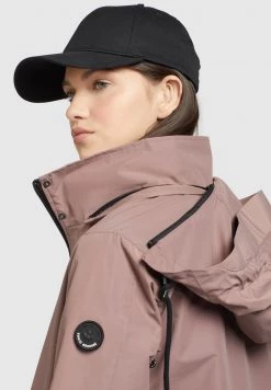 Khujo SMILLA Parka Mauve Femme -Khujo Soldes f65ab5339a4f4e47b7ffe297594a5888