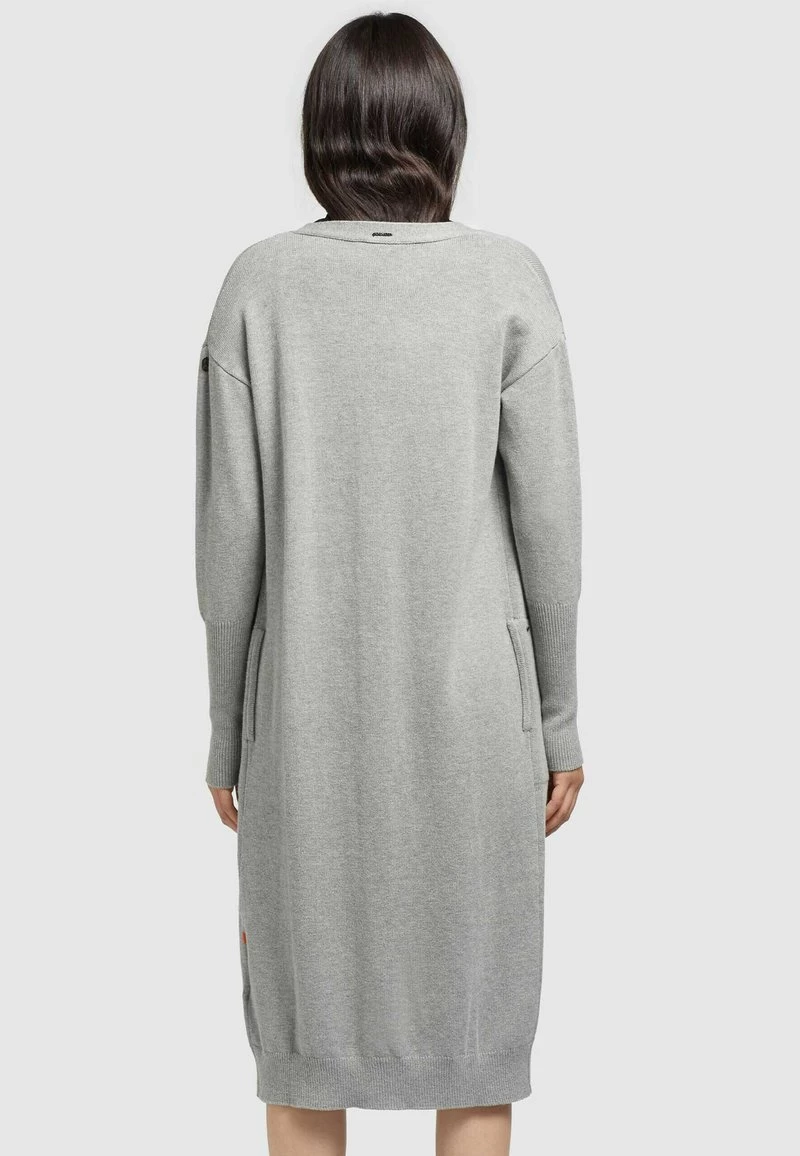 Khujo ELINA Gilet Grau Meliert Femme 5 Khujo ELINA Gilet Grau Meliert Femme – Image 3