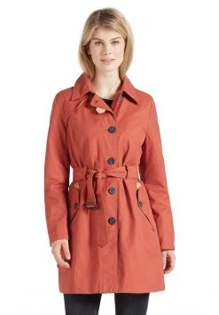 Khujo Femme AURORA Trench Rot -Khujo Soldes f711f8b9edd649e794abad17665d61c7