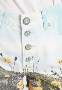 Khujo ANOUK Short En Jean Blau Weiß Gemustert Femme 21 Khujo ANOUK Short En Jean Blau Weiß Gemustert Femme -Khujo Soldes f787acba2c6c4a06a8bf588aca1d3423