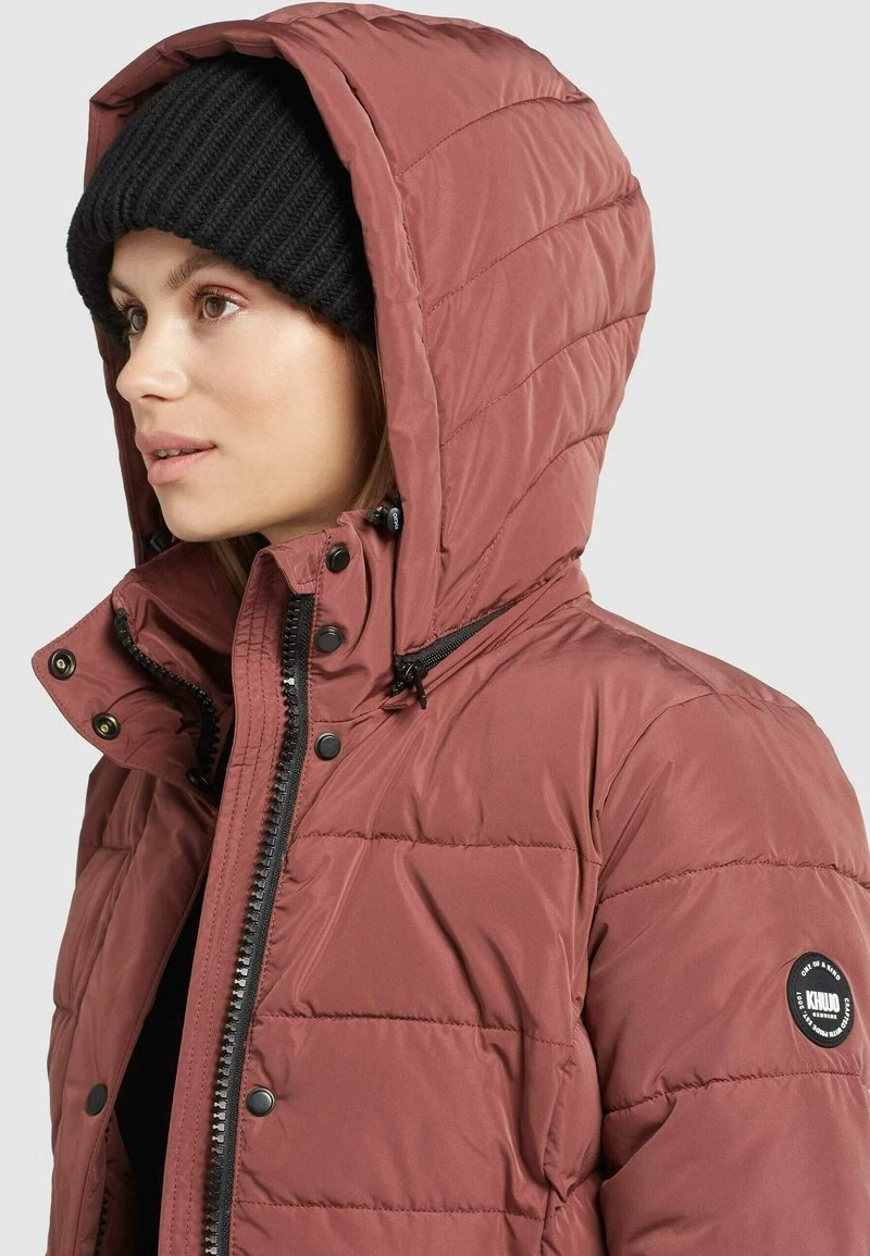 Khujo Femme DELINAS2 Veste D'hiver Rosenholz 6 Khujo Femme DELINAS2 Veste D'hiver Rosenholz – Image 4